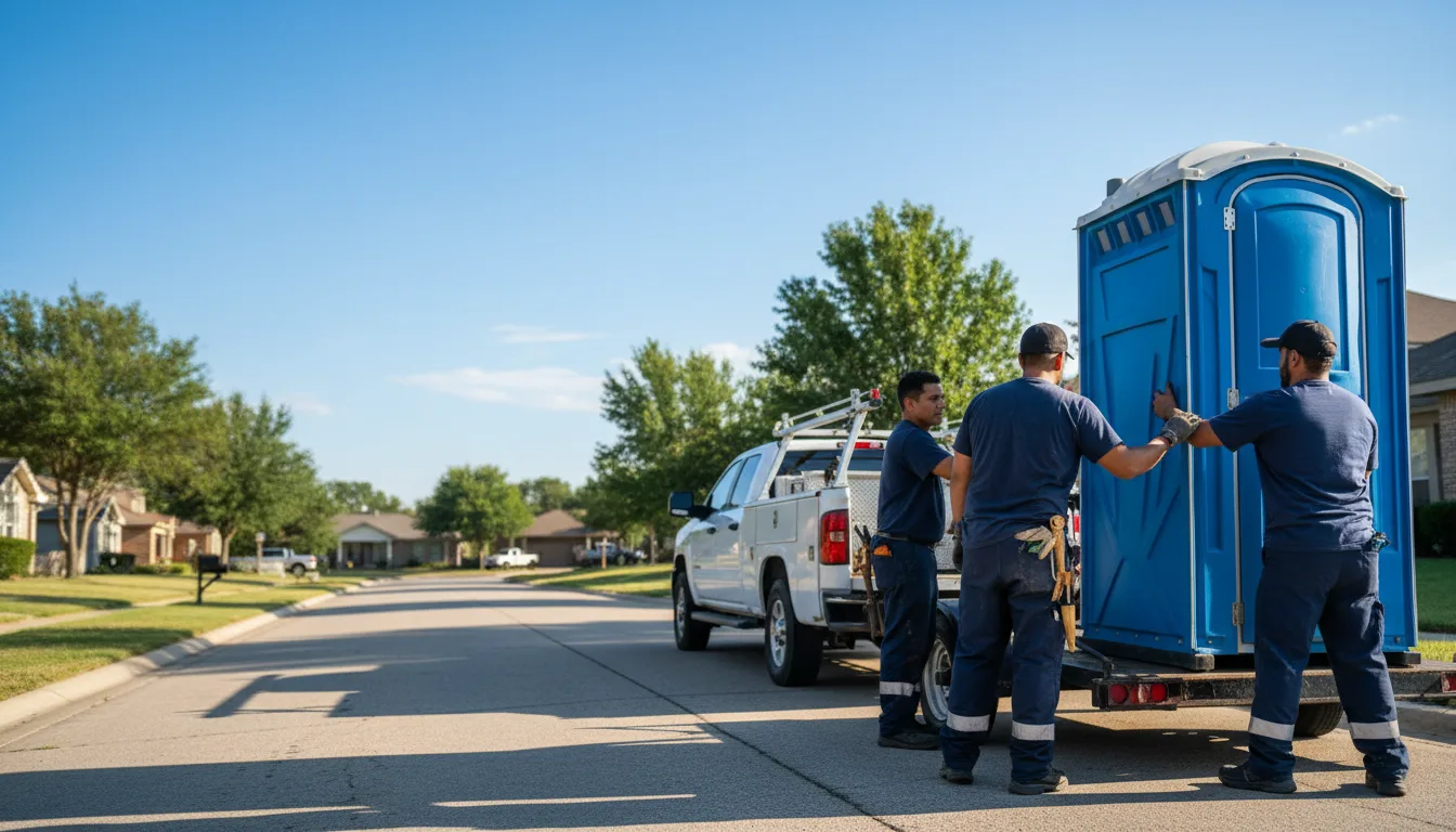 Portable Toilet Rental in Purmela, TX near me